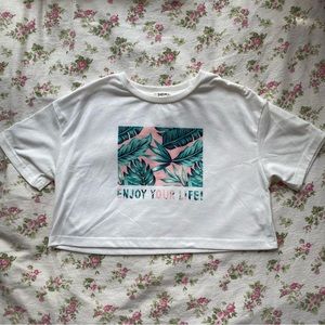 Shein Crop Top Girls Size 11/12